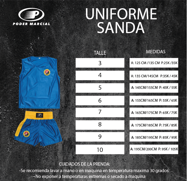 Uniforme sanda