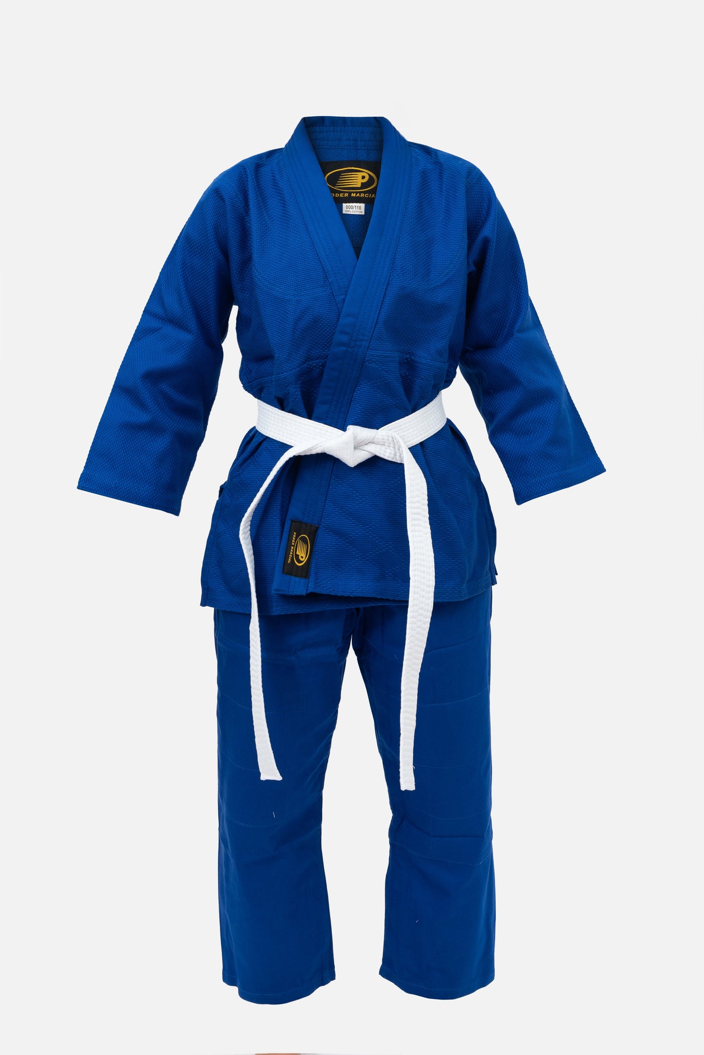 Uniforme judo azúl adulto