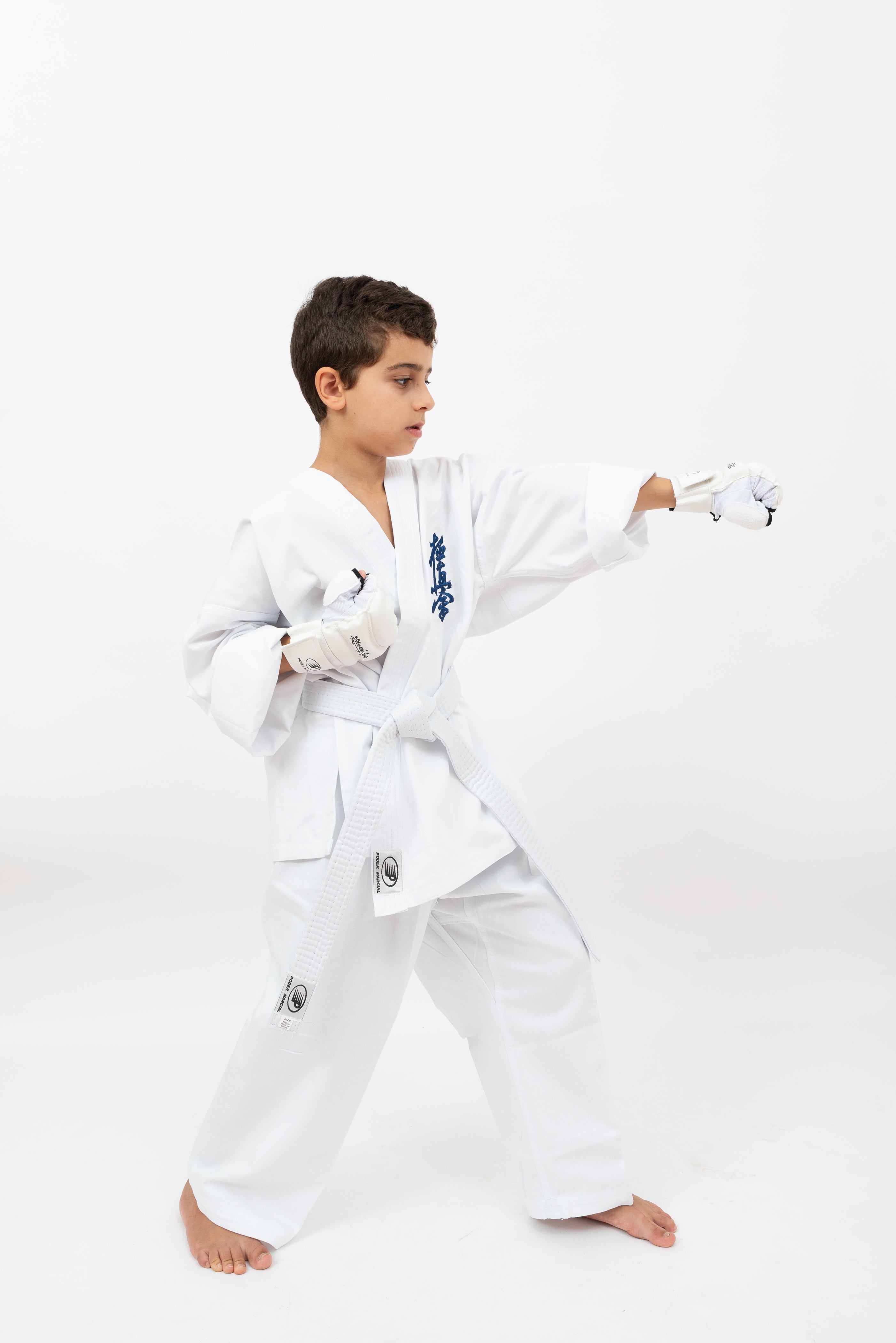 Guante kyokushin cuerina