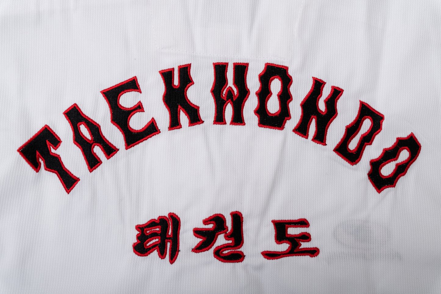 Uniforme taekwondo wt bordado niños