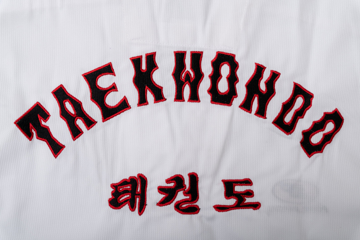 Uniforme taekwondo wt bordado adulto